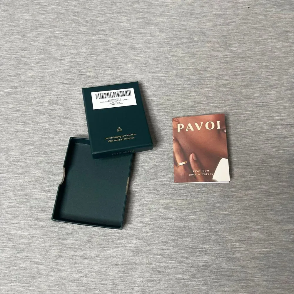 Pavoi Jewelry Necklace & Bracelet Empty Gift Box